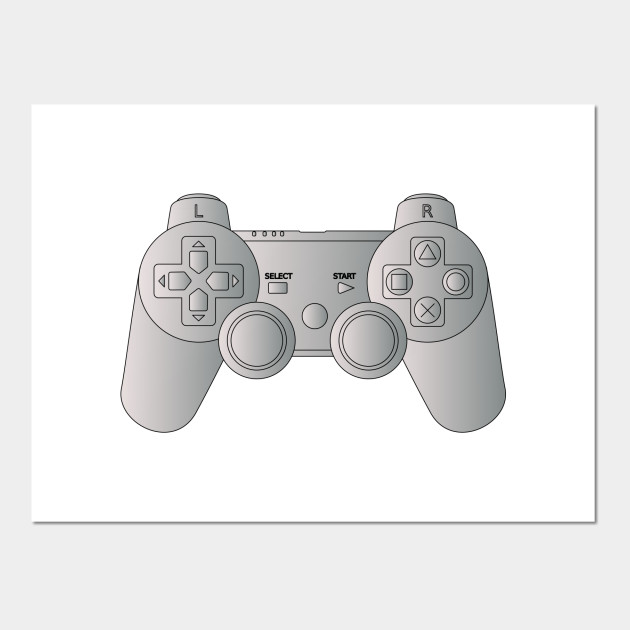 Video Game Inspired Console Playstation Dualshock Gamepad